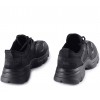 Чорні текстильні демісезонні кросівки