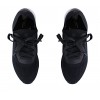 Чорні текстильні літні кросівки