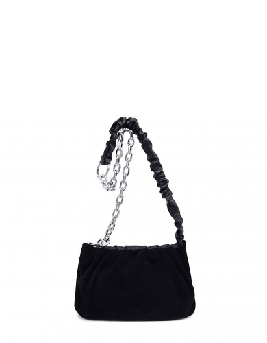 Черная  маленькая женская сумка