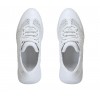 Білі шкіряні літні кросівки
