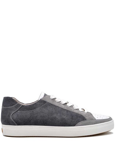 Різнобарвні шкіряні демісезонні кеди