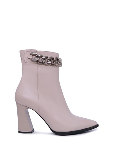 Кожаные демисезонные ботинки