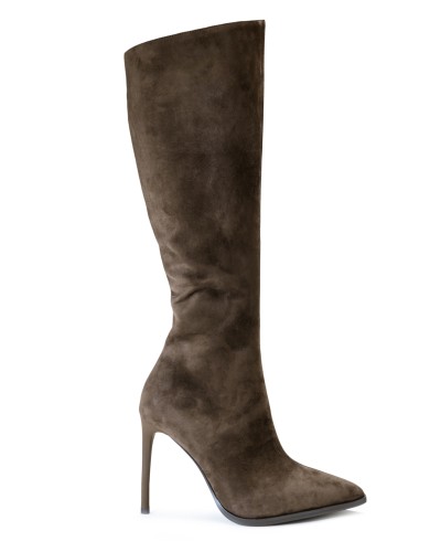 Коричневі  демісезонні чоботи