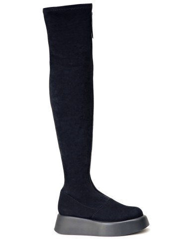 Чорні  демісезонні ботфорти