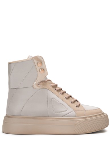 Бежеві  демісезонні черевики