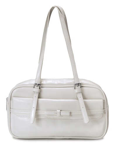 Бежевая  средняя женская сумка