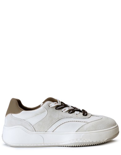 Білі замшеві  демісезонні кеди