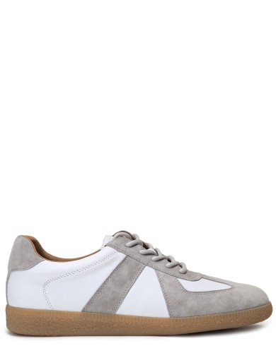 Білі шкіряні демісезонні кеди