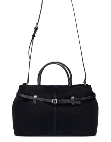 Чорна  велика жіноча сумка