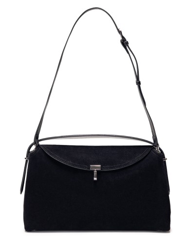 Черная  средняя женская сумка