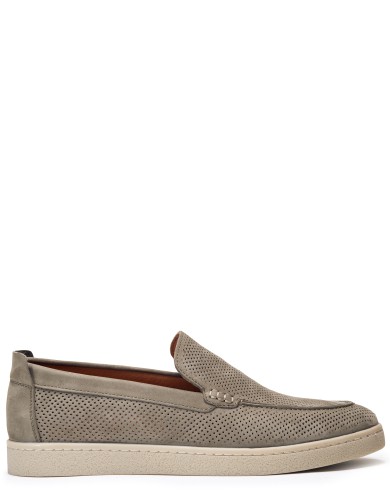 Замшеві літні лофери