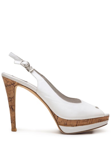 [цвет не заполнено] кожаные летние босоножки 