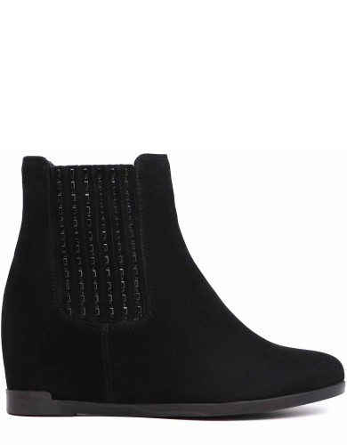 Черные  демисезонные ботинки