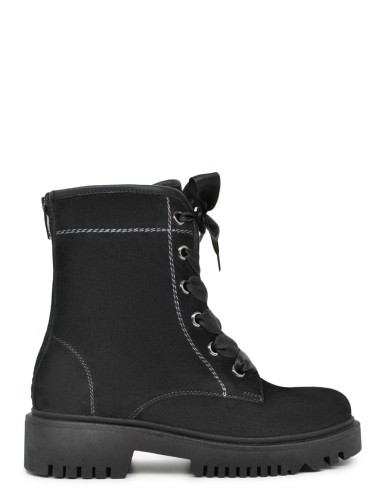 Черные замшевые демисезонные ботинки 