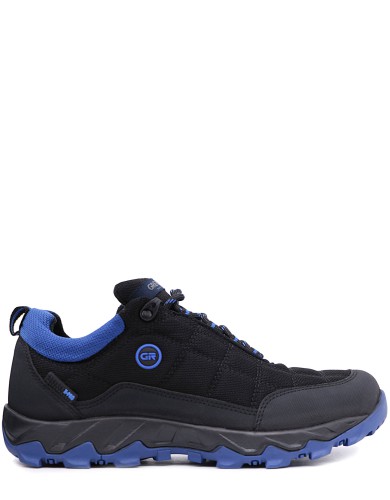 Черные текстильные демисезонные кроссовки