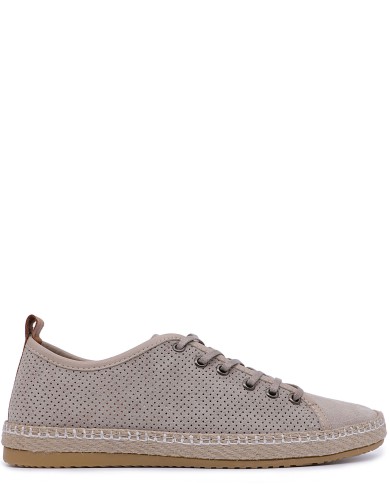 Бежевi замшеві  літні  кеди