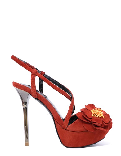 [цвет не заполнено] замшеві  літні  босоніжки 