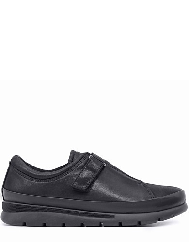 Черные кожаные демисезонные туфли