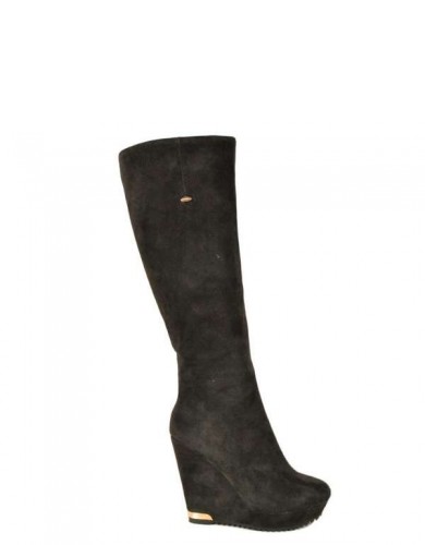 [цвет не заполнено] замшеві  зимові чоботи