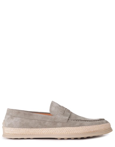 Хакі замшеві  демісезонні лофери