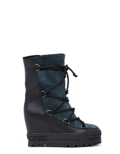 Різнобарвні шкіряні  черевики зимові