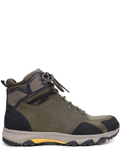 Хаки нубуковые демисезонные ботинки