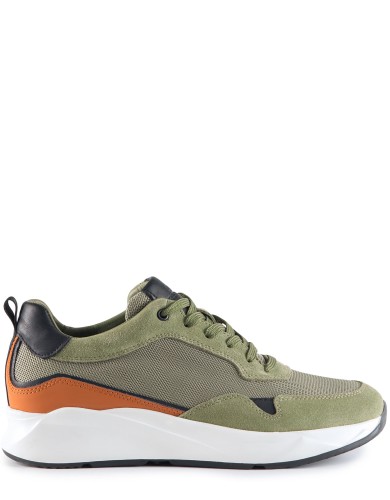 Хаки  демисезонные кроссовки