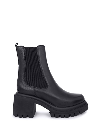 Кожаные демисезонные ботинки