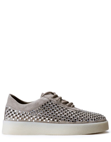 Бежевi замшеві  літні  кеди