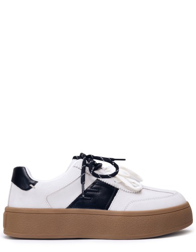 Белые кожаные демисезонные  кеды