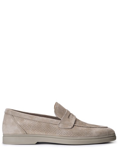 Бежеві  літні лофери