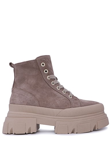 Бежевые  демисезонные ботинки