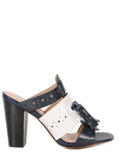 Різнокольорові  шкіряні літні  мюлі