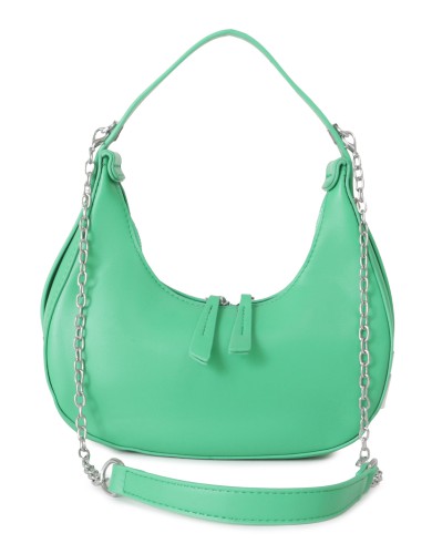 Зеленая  маленькая женская сумка