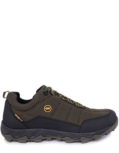 Хаки текстильные демисезонные кроссовки