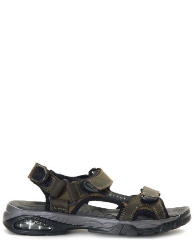 Нубукові сандалі