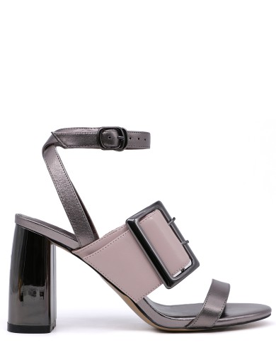 [цвет не заполнено] кожаные летние босоножки 