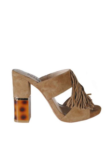 Бежеві  мюлі