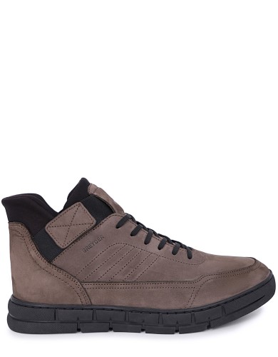 Хаки нубуковые демисезонные ботинки