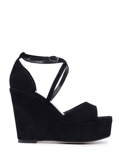 Черные  босоножки