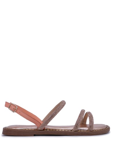 Кожаные сандалии