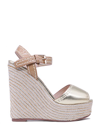 Разноцветные кожаные летние босоножки 