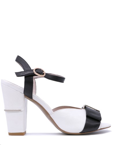 Різнобарвні шкіряні босоніжки