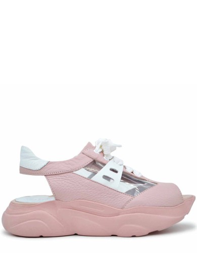 Розовые  сандалии