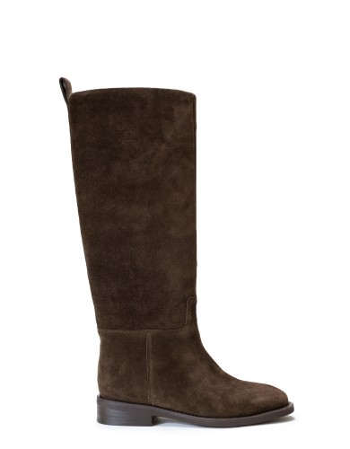 Коричневі  зимові чоботи