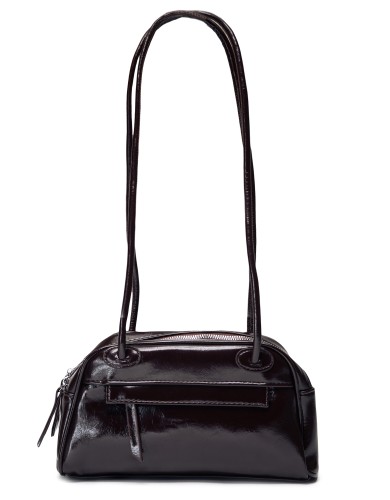 Коричневая  маленькая женская сумка