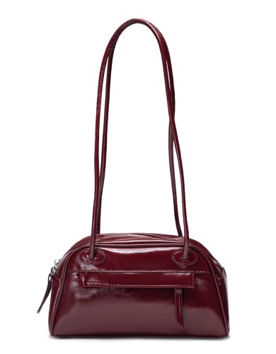 Красная  маленькая женская сумка