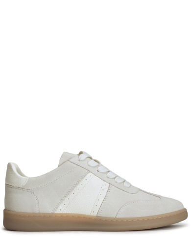 Белые замшевые демисезонные  кеды