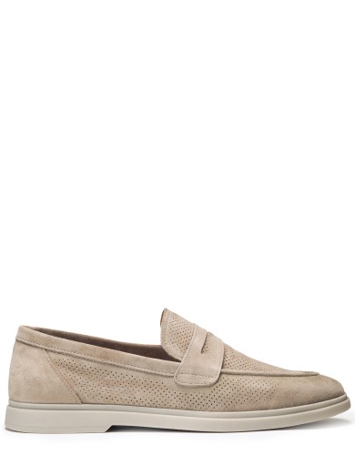 Бежеві   лофери демісезонні