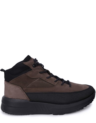 Хаки нубуковые демисезонные ботинки